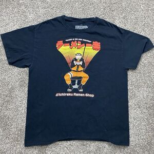 NARUTO SHIPPUDEN COLLECTIONS Shirt mens size L short sleeve tramen‎ shop Vintage